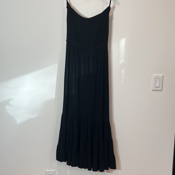 Diane von Fürstenberg swim Modell strapless maxi dress beach black small women’s - Picture 8 of 8